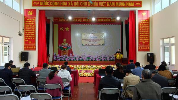 HỘI NGHỊ HƯỚNG DẪN NỘI DUNG, TRÌNH TỰ, THỦ TỤC GIỚI THIỆU NGƯỜI ỨNG CỬ ĐẠI BIỂU HĐND XÃ TÂN TRI NHIỆM KỲ 2026–2031