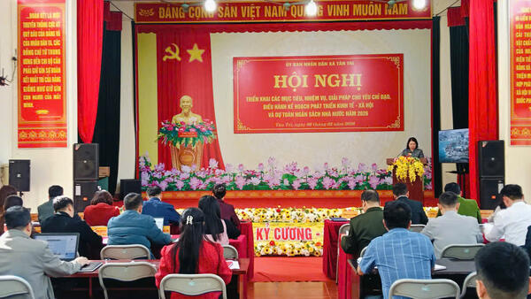 XÃ TÂN TRI TRIỂN KHAI CÁC MỤC TIÊU, NHIỆM VỤ, GIẢI PHÁP CHỦ YẾU CHỈ ĐẠO, ĐIỀU HÀNH KẾ HOẠCH PHÁT TRIỂN KINH TẾ - XÃ HỘI VÀ DỰ TOÁN NGÂN SÁCH NHÀ NƯỚC NĂM 2026