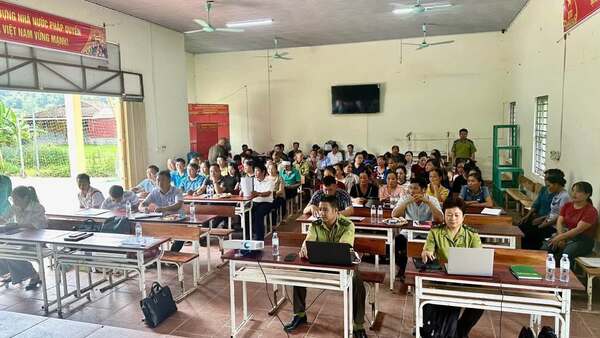 TÂN TRI TỔ CHỨC TẬP HUẤN, TUYÊN TRUYỀN PHÁP LUẬT VỀ LÂM NGHIỆP VÀ CÔNG TÁC QUẢN LÝ, BẢO VỆ, PHÒNG CHÁY, CHỮA CHÁY RỪNG