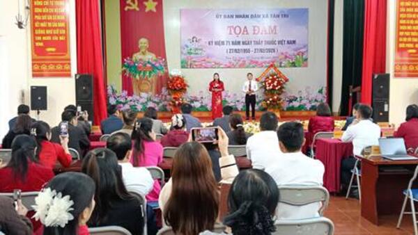 XÃ TÂN TRI TỔ CHỨC TỌA ĐÀM KỶ NIỆM 71 NĂM NGÀY THẦY THUỐC VIỆT NAM (27/02/1955 - 27/02/2026)