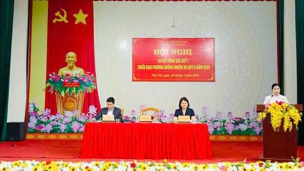 TÂN TRI TỔ CHỨC HỘI NGHỊ BAN CHẤP HÀNH ĐẢNG BỘ XÃ LẦN THỨ 6 (MỞ RỘNG) ĐÁNH GIÁ CÔNG TÁC QUÝ I VÀ TRIỂN KHAI NHIỆM VỤ TRỌNG TÂM QUÝ II NĂM 2026