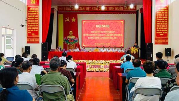 ĐẠI BIỂU HĐND CÁC CẤP TIẾP XÚC CỬ TRI TẠI XÃ TÂN TRI